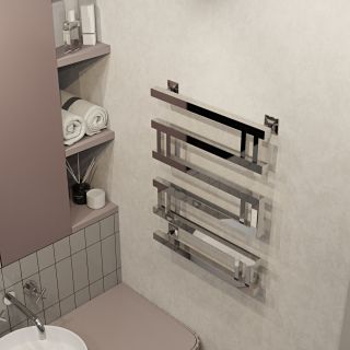 Полотенцесушитель электрический Indigo Muza DGM60-50Rt 60x50 см хром